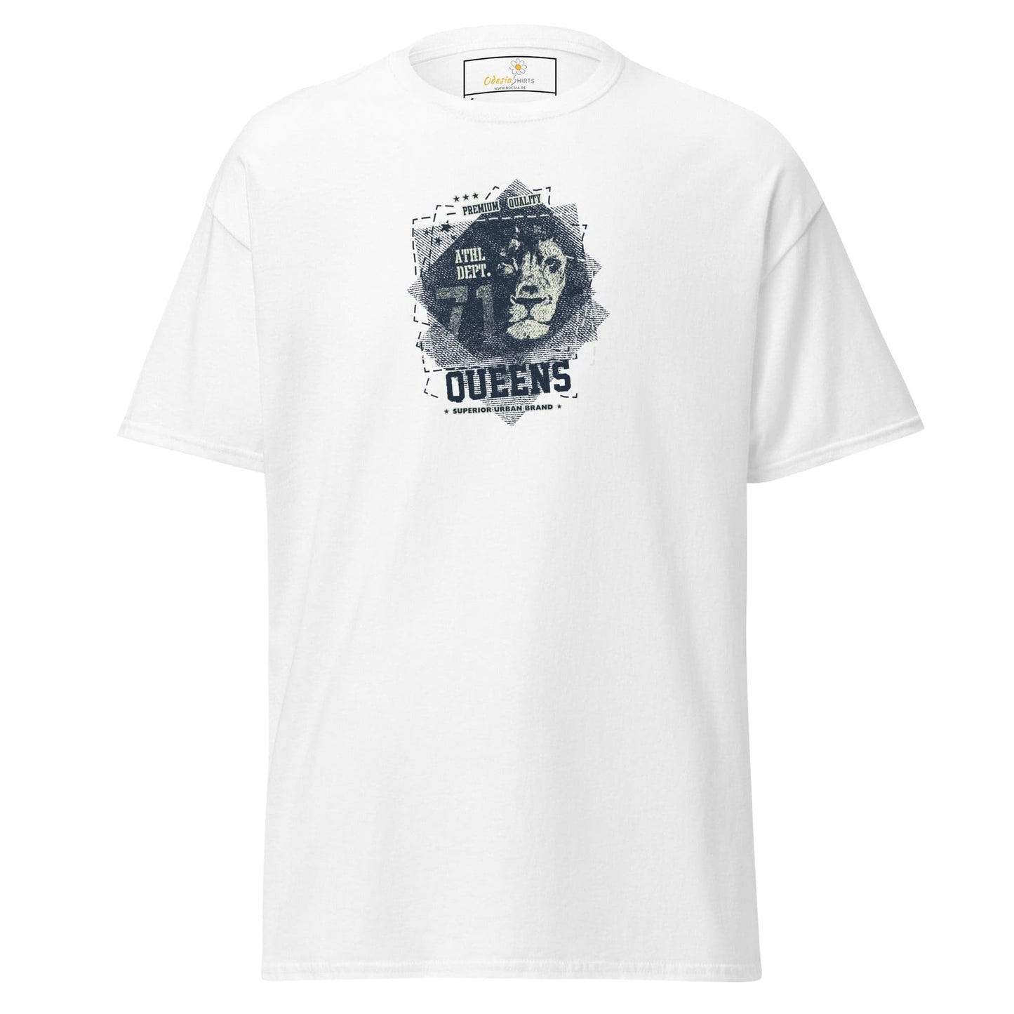 Unisex classic tee - URBAN WILD LIFE 71 QUEENS - REGULAR - White / S