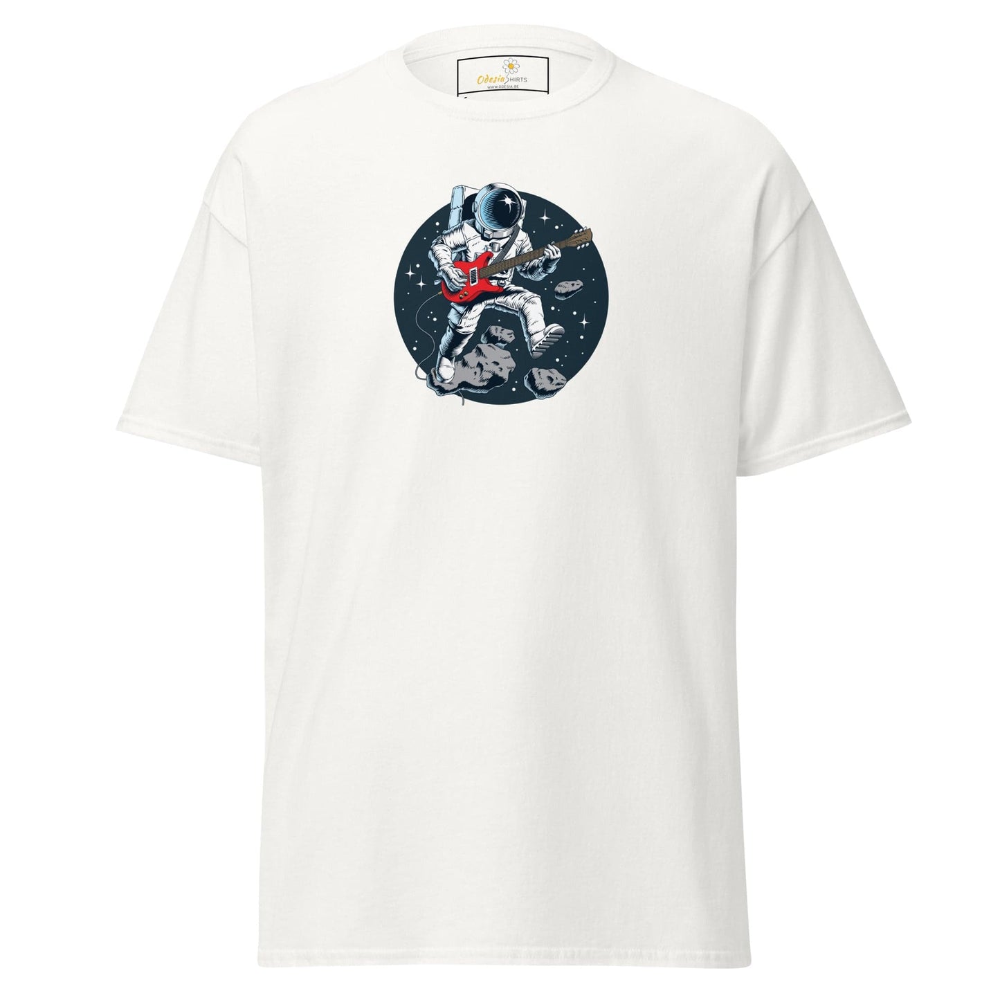 Unisex classic tee - ASTRONAUT MUSIC ROCK - REGULAR - White / S