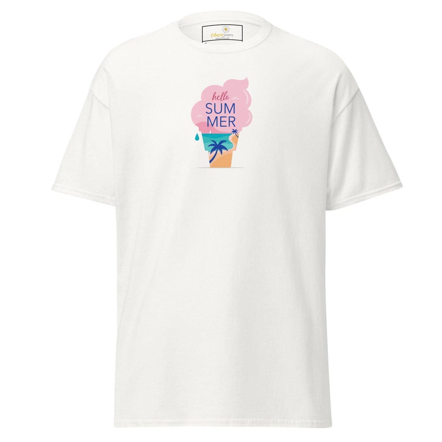 Unisex classic tee - SUMMER MISC ICE - REGULAR - White / S