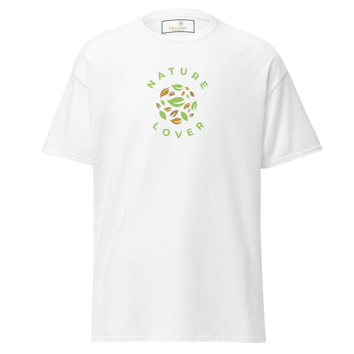 Unisex classic tee - NATURE LOVER - REGULAR - White / S