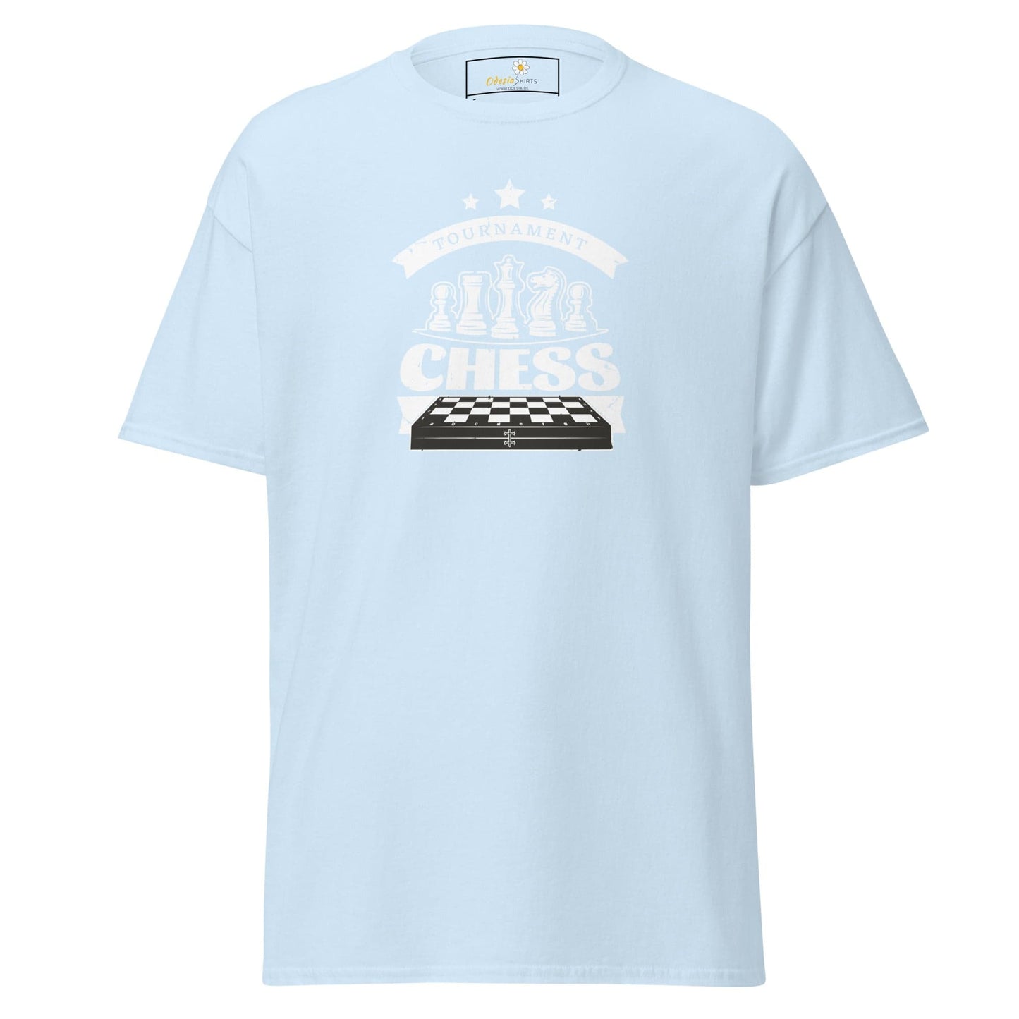 Unisex classic t-shirt - GAMERS CHESS PLAY - REGULAR - Light Blue / S