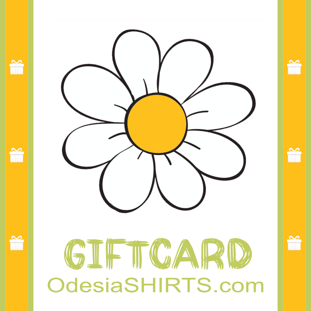 بطاقة هدية بقيمة 25€ من OdesiaSHIRTS.com