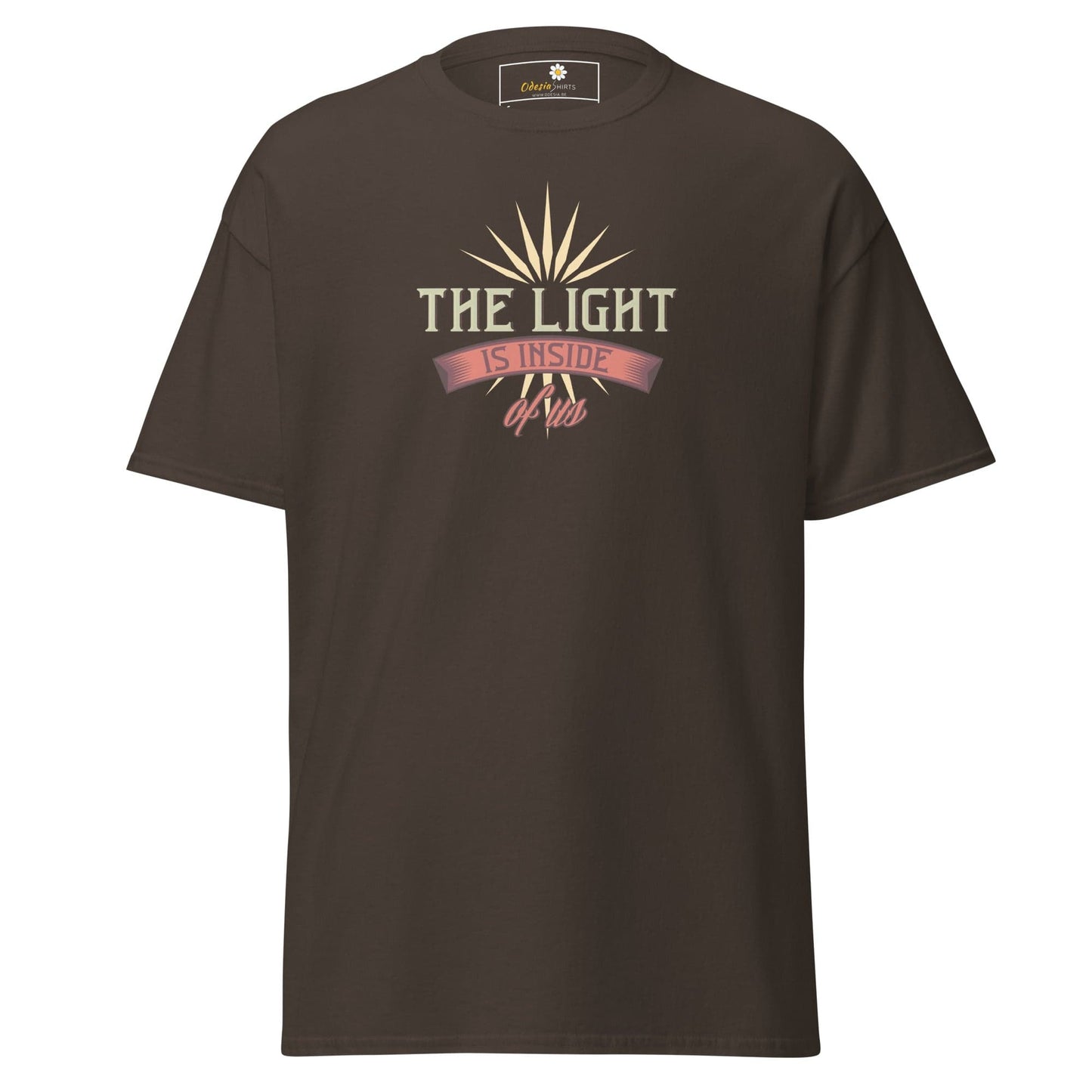 Art T-shirt Design Tee • Man / Woman • [s-xl] - Dark Chocolate / s