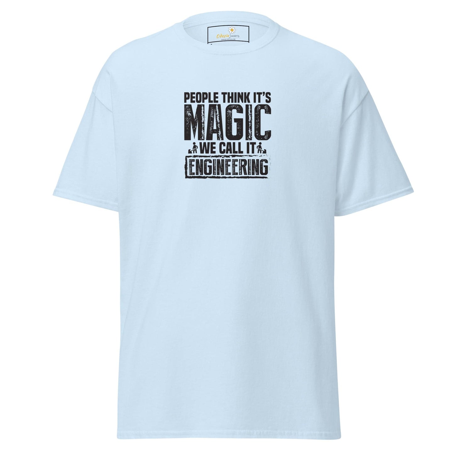 Art T-shirt Design Tee • Man / Woman • [s-xl] - Light Blue / s