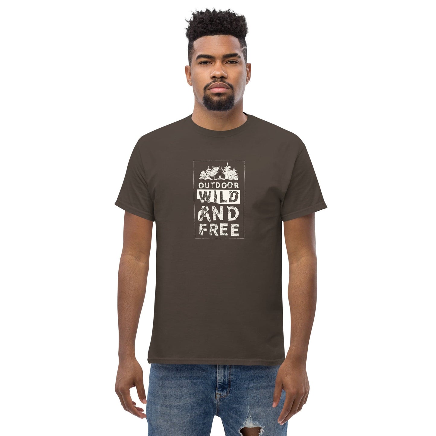 Art T-shirt Design Tee • Men / Women • [2xl-5xl] - Dark Chocolate / 2xl