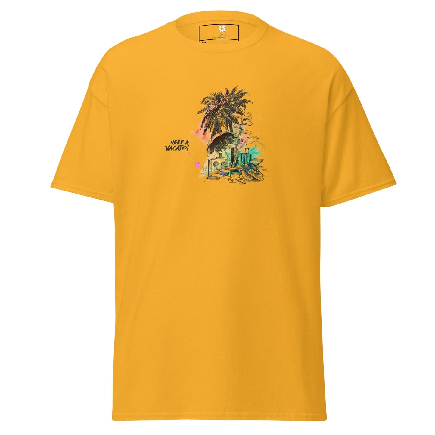 Art T-shirt Design Tee • Men / Women • [2xl-5xl] - Gold / 2xl