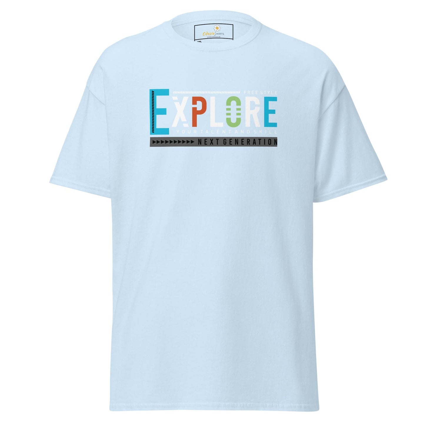 Art T-shirt Design Tee • Men / Women • [2xl-5xl] - Light Blue / 2xl