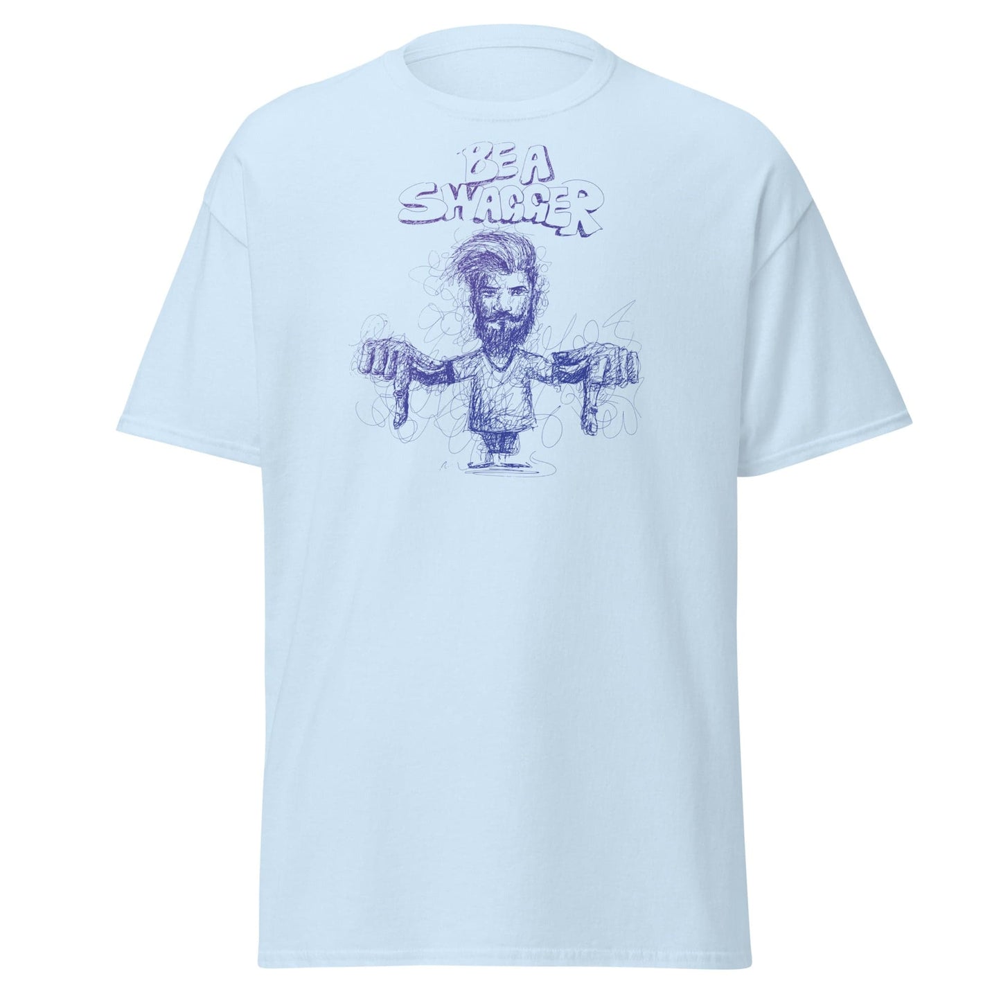 Art T-shirt Design Tee • Men / Women • [2xl-5xl] - Light Blue / 2xl