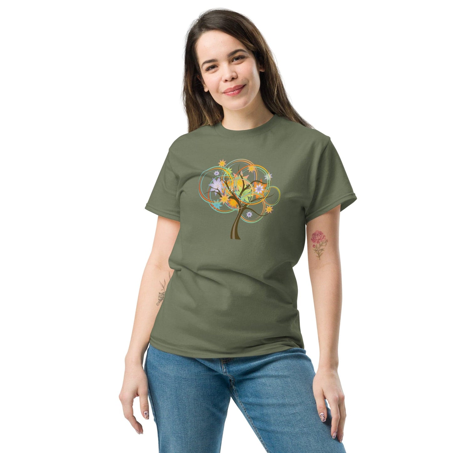 Art T-shirt Design Tee • Men / Women • [2xl-5xl] - Military Green / 2xl
