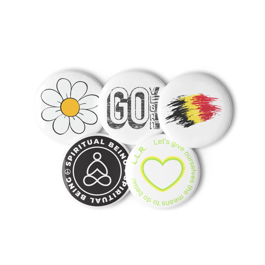 ODEISA - set of pin buttons - BIG