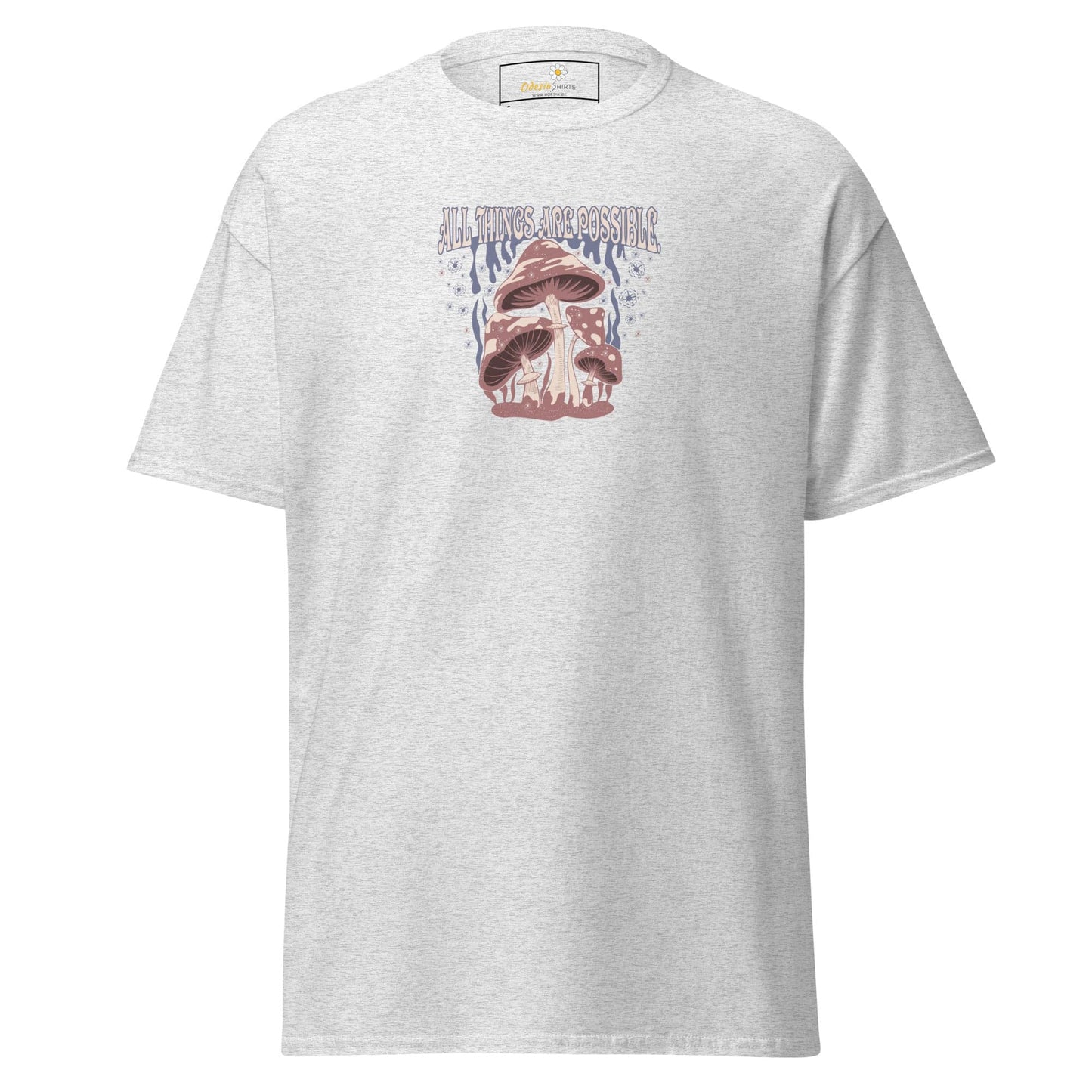 Unisex classic t-shirt - MYSTIC ALL THINGS POSSIBLE - REGULAR - Ash / S