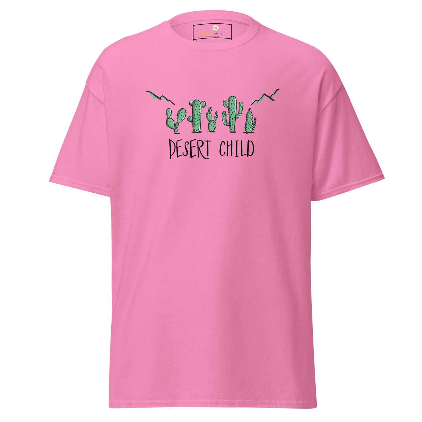 Unisex classic t-shirt - SUMMER DESERT CHILD - REGULAR - Azalea / S