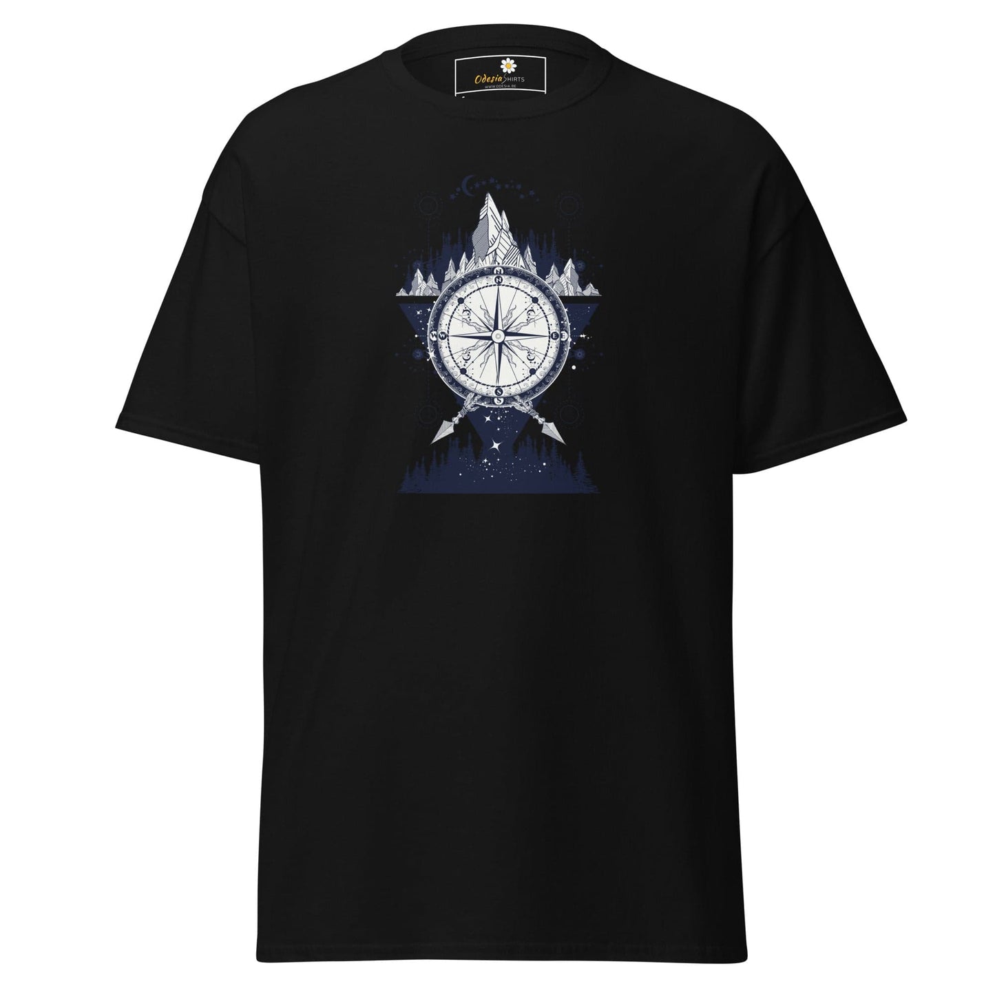 Unisex classic t-shirt - MYSTIC DIRECTIONS - REGULAR - Black / S
