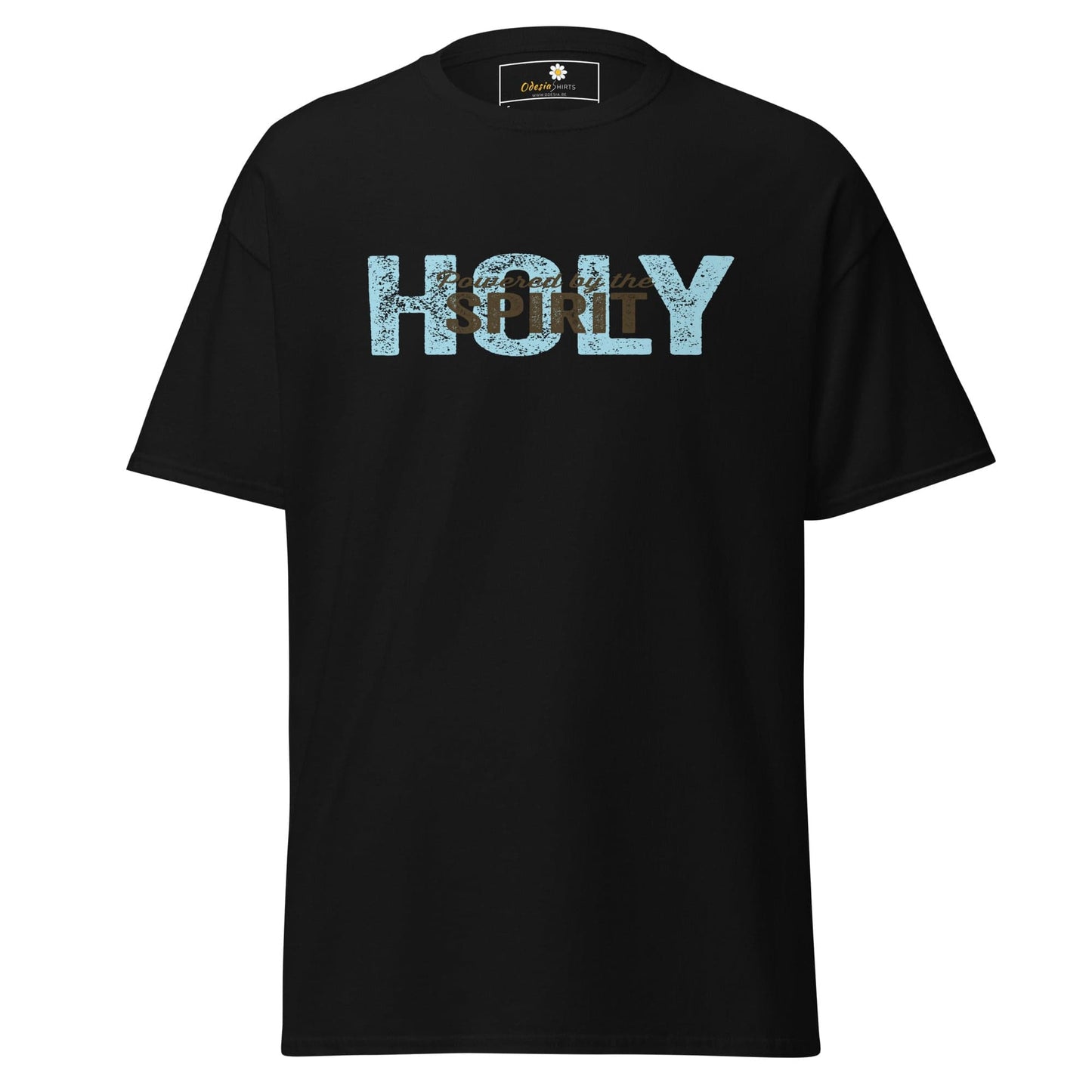 Unisex classic tee - SPIRITUAL POWERED HOLY SPIRIT - REGULAR - Black / S