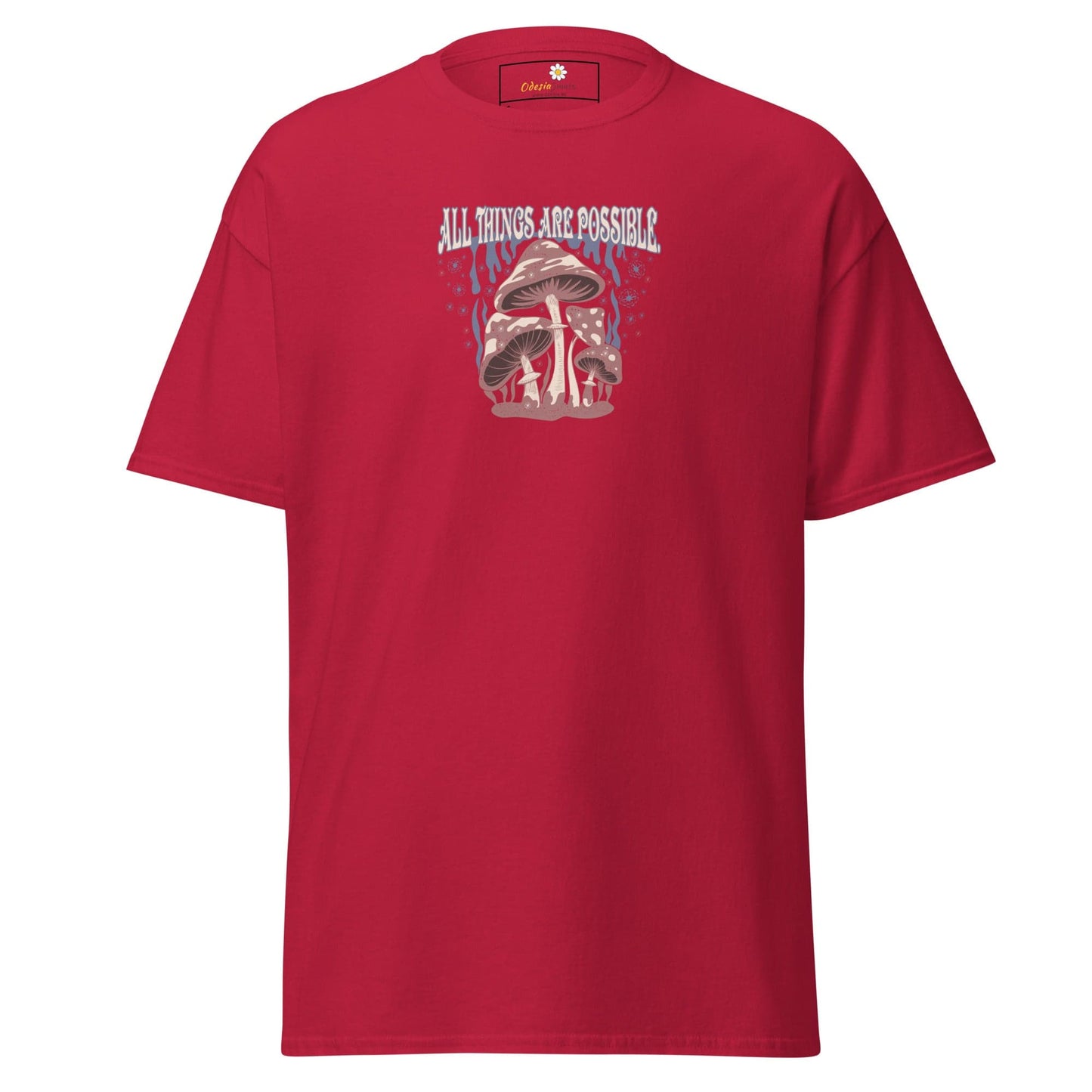 Unisex classic t-shirt - MYSTIC ALL THINGS POSSIBLE - REGULAR - Cardinal / S