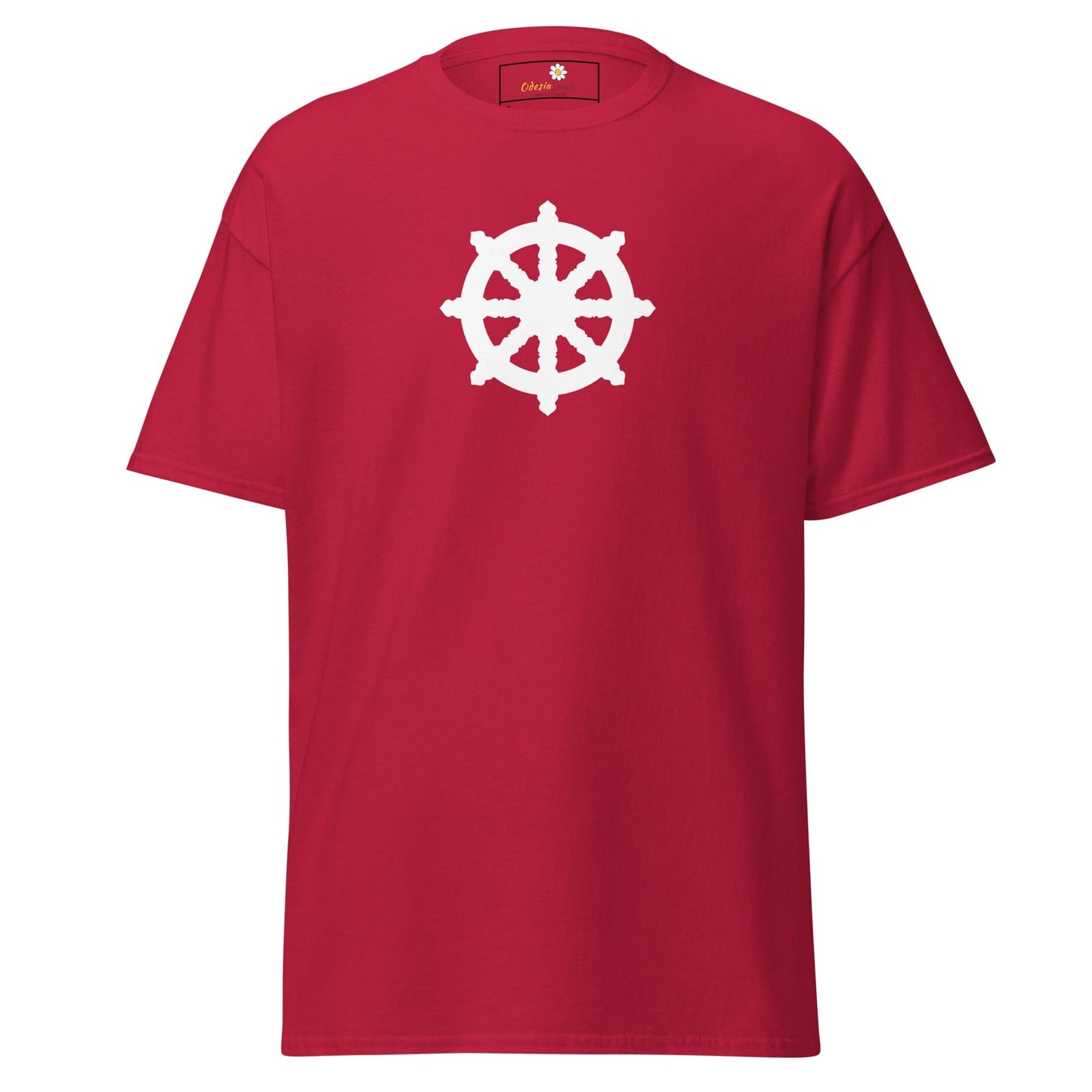 Unisex classic t-shirt - SPIRITUAL RUDDER - REGULAR - Cardinal / S