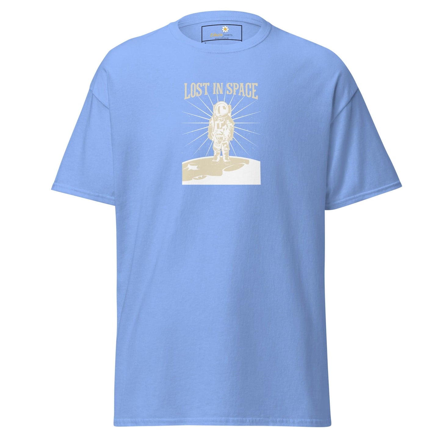 Unisex classic tee - ASTRONAUT LOST IN SPACE - REGULAR - Carolina Blue / S