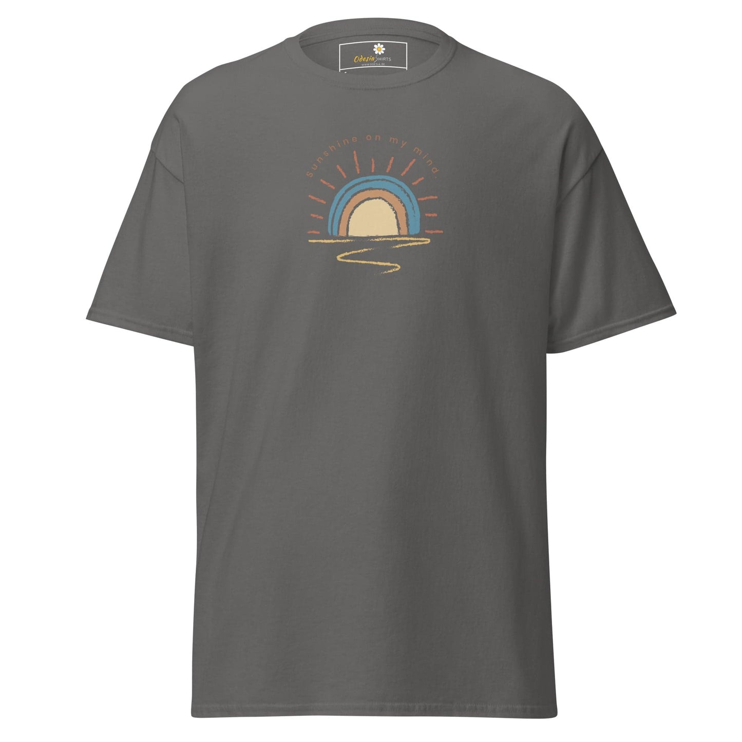Unisex classic tee - SUMMER SUNSHINE ON MIND - REGULAR - Charcoal / S