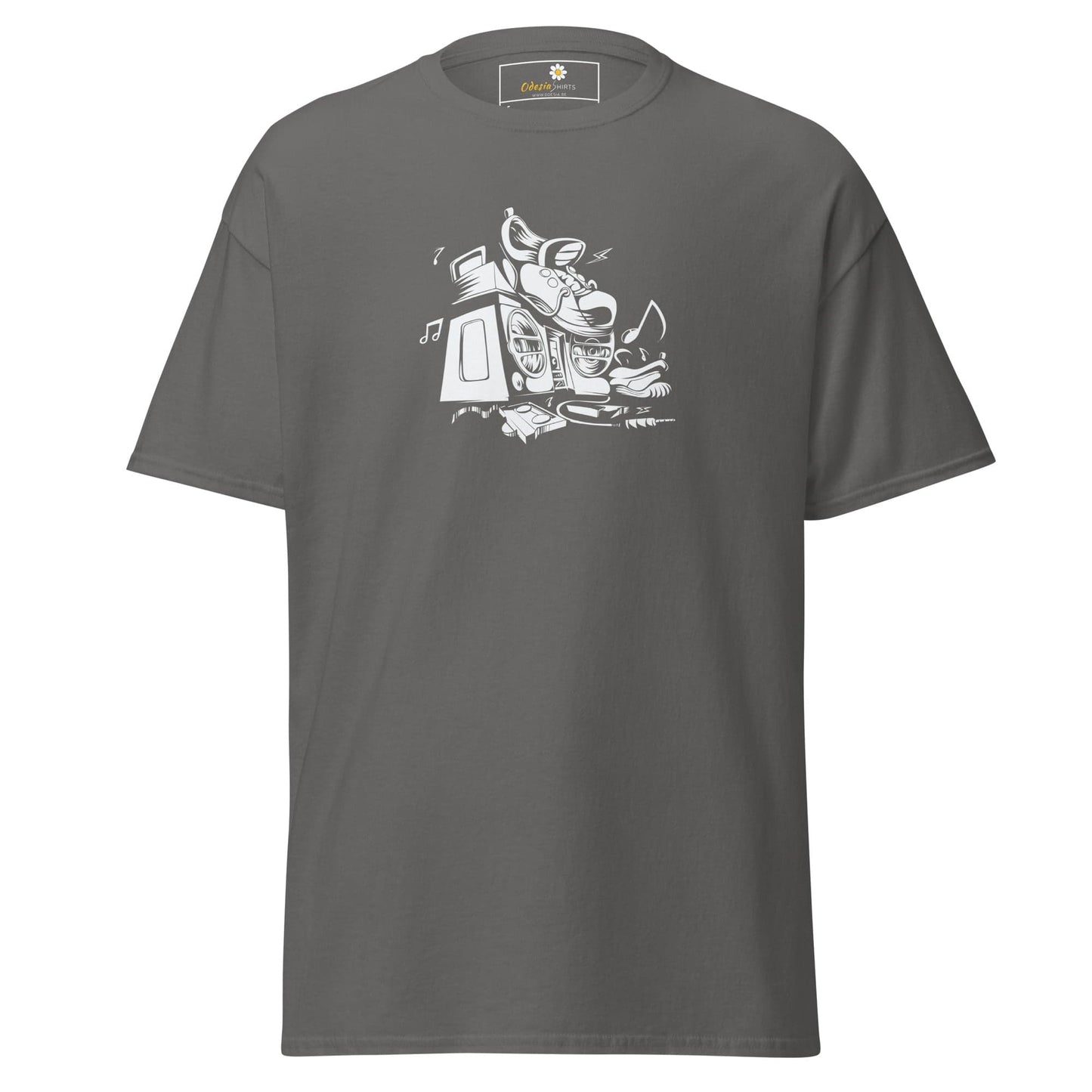 Unisex classic t-shirt - FANTASY SHOES THINGS - REGULAR - Charcoal / S