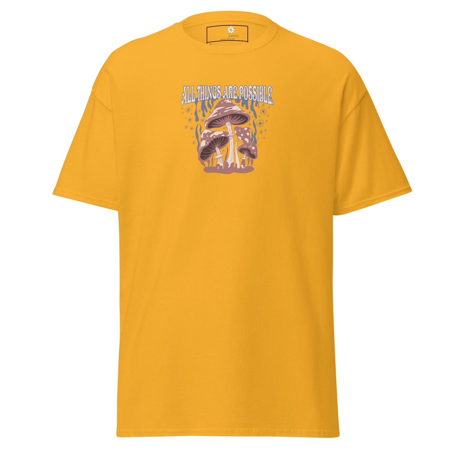 Unisex classic t-shirt - MYSTIC ALL THINGS POSSIBLE - REGULAR - Gold / S