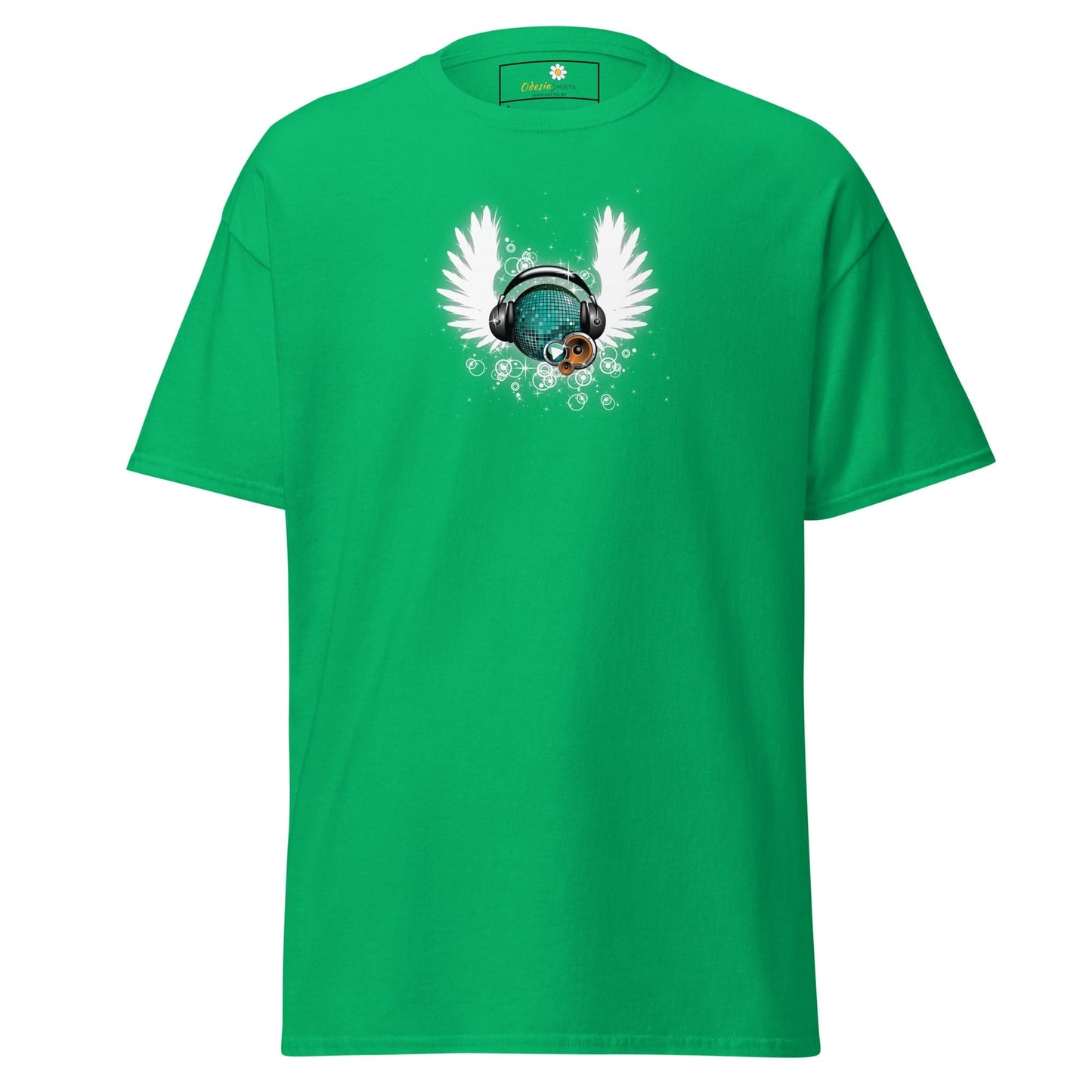 Unisex classic tee - MUSIC WINGS - REGULAR - Irish Green / S