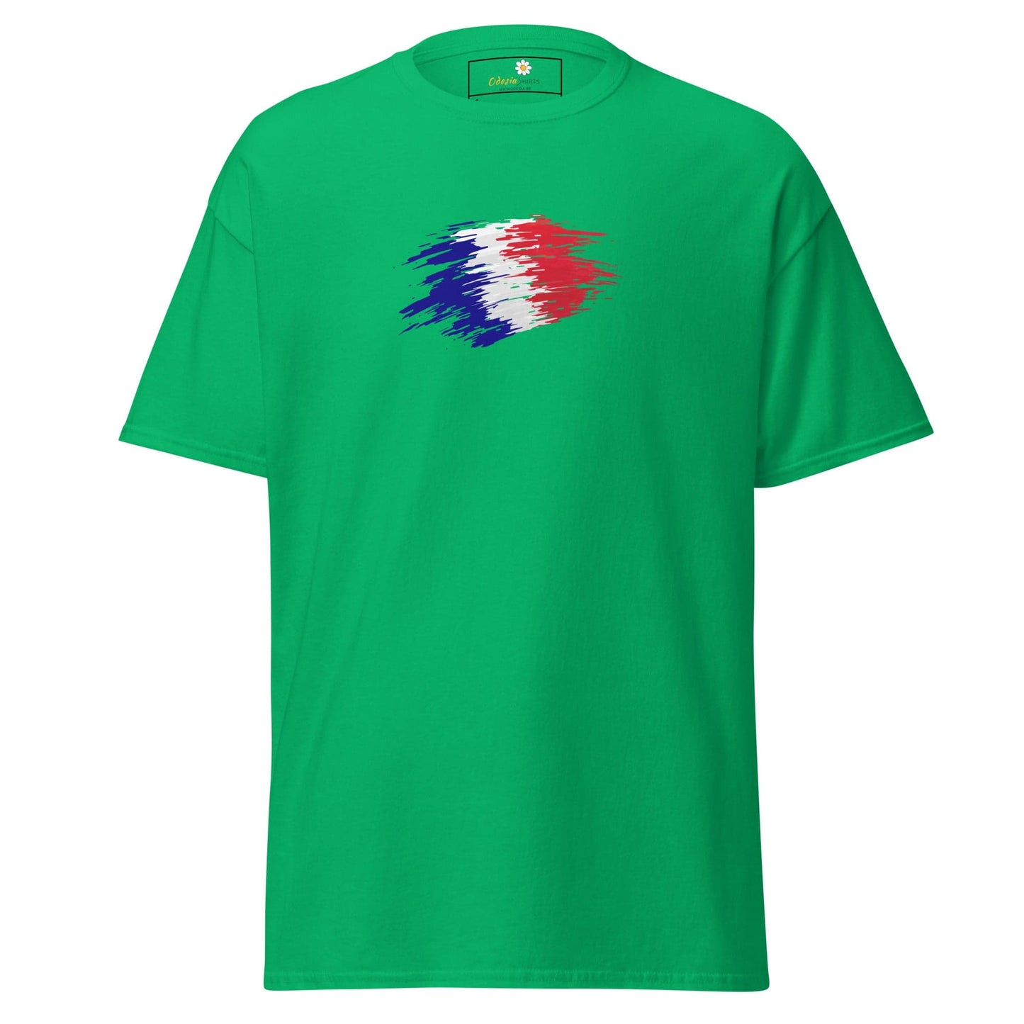 Unisex classic tee - COUNTRY FRANCE SHAPE - REGULAR - Irish Green / S