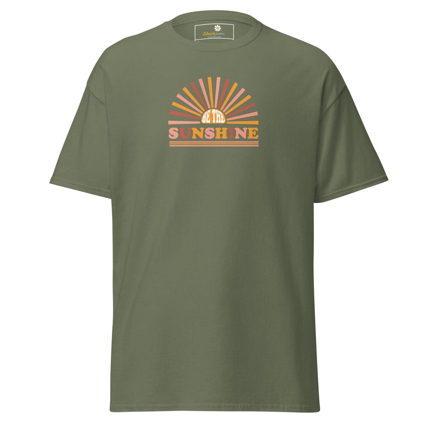 Unisex classic tee - SUMMER SUNSHINE - REGULAR - Military Green / S