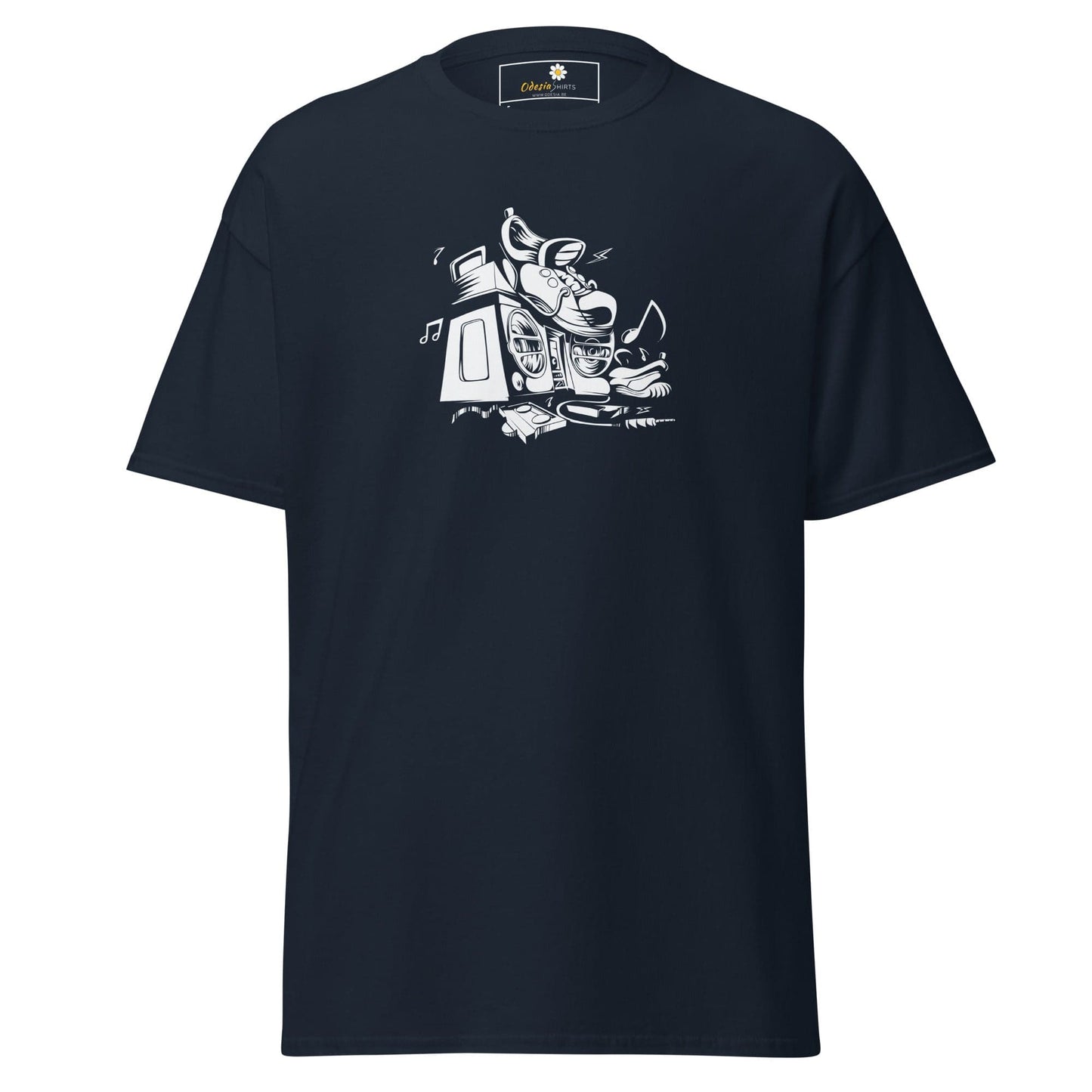 Unisex classic t-shirt - FANTASY SHOES THINGS - REGULAR - Navy / S