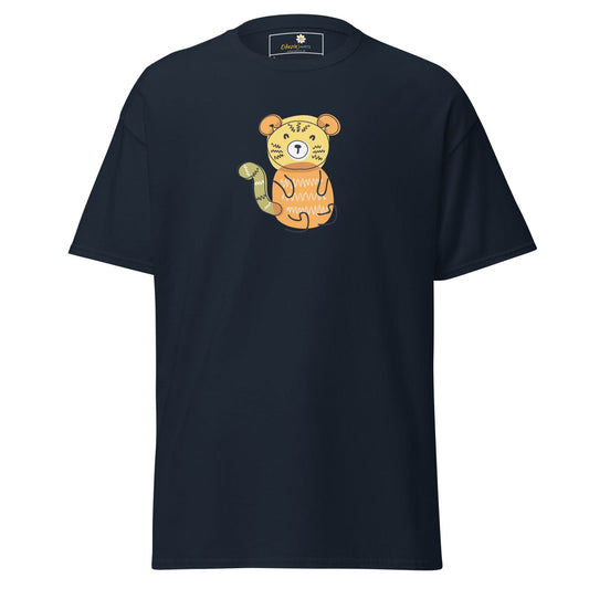 Unisex classic tee - ANIMALS FRIENDLY BEAR - REGULAR - Navy / S