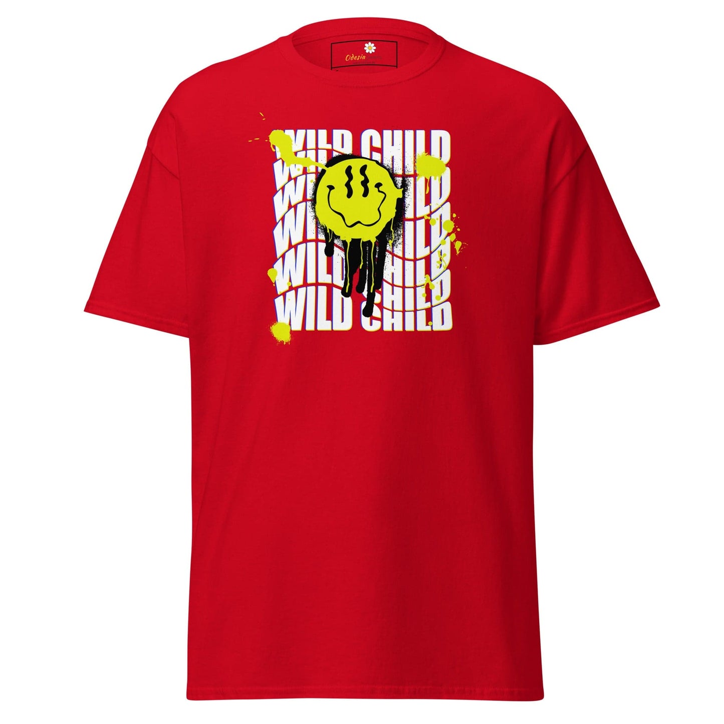 Unisex classic tee - MISC WILD CHILD SMILE - REGULAR - Red / S