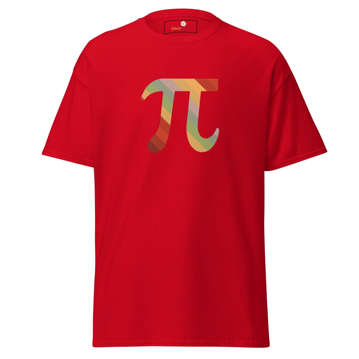 Unisex classic tee - MISC MATHI PI - REGULAR - Red / S