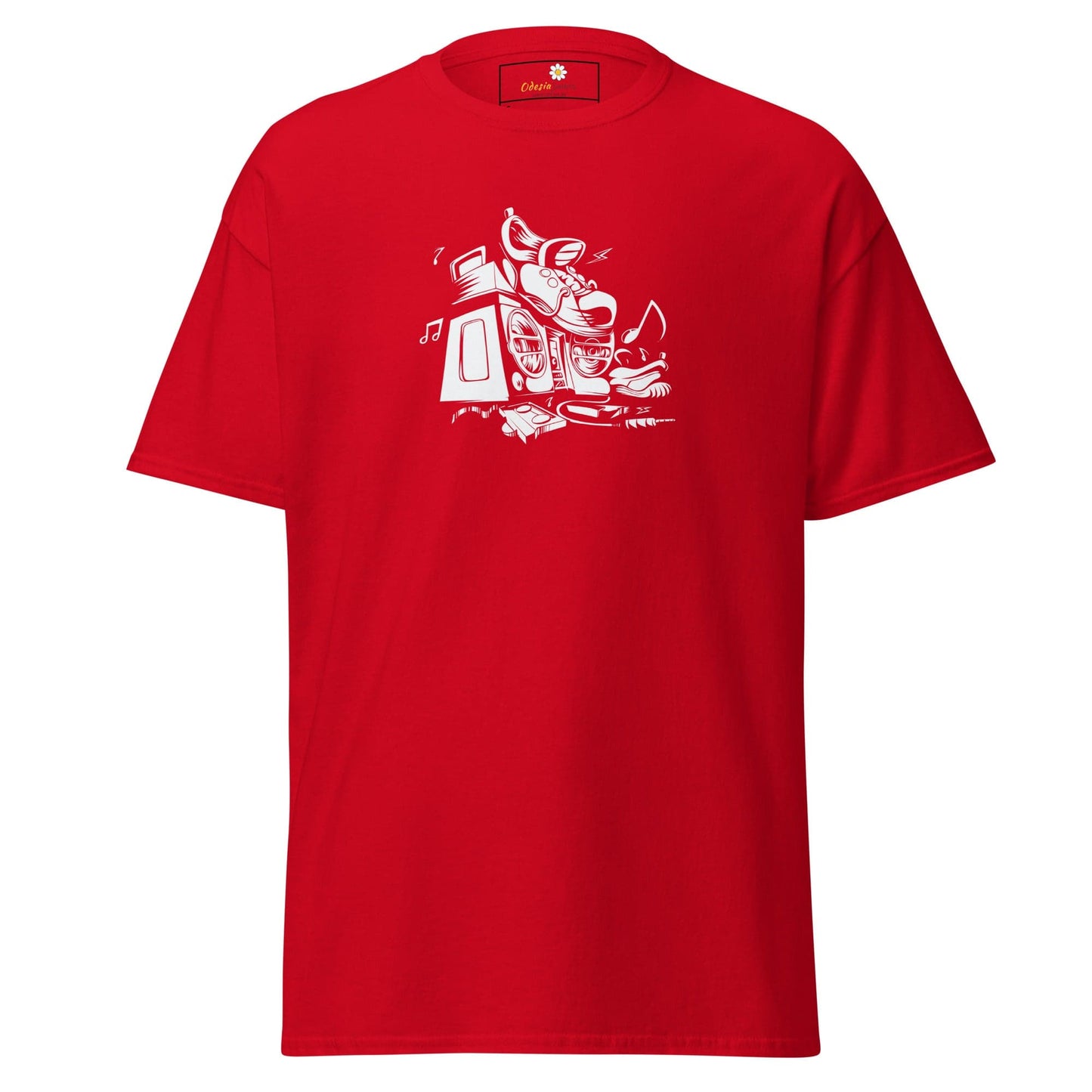Unisex classic t-shirt - FANTASY SHOES THINGS - REGULAR - Red / S