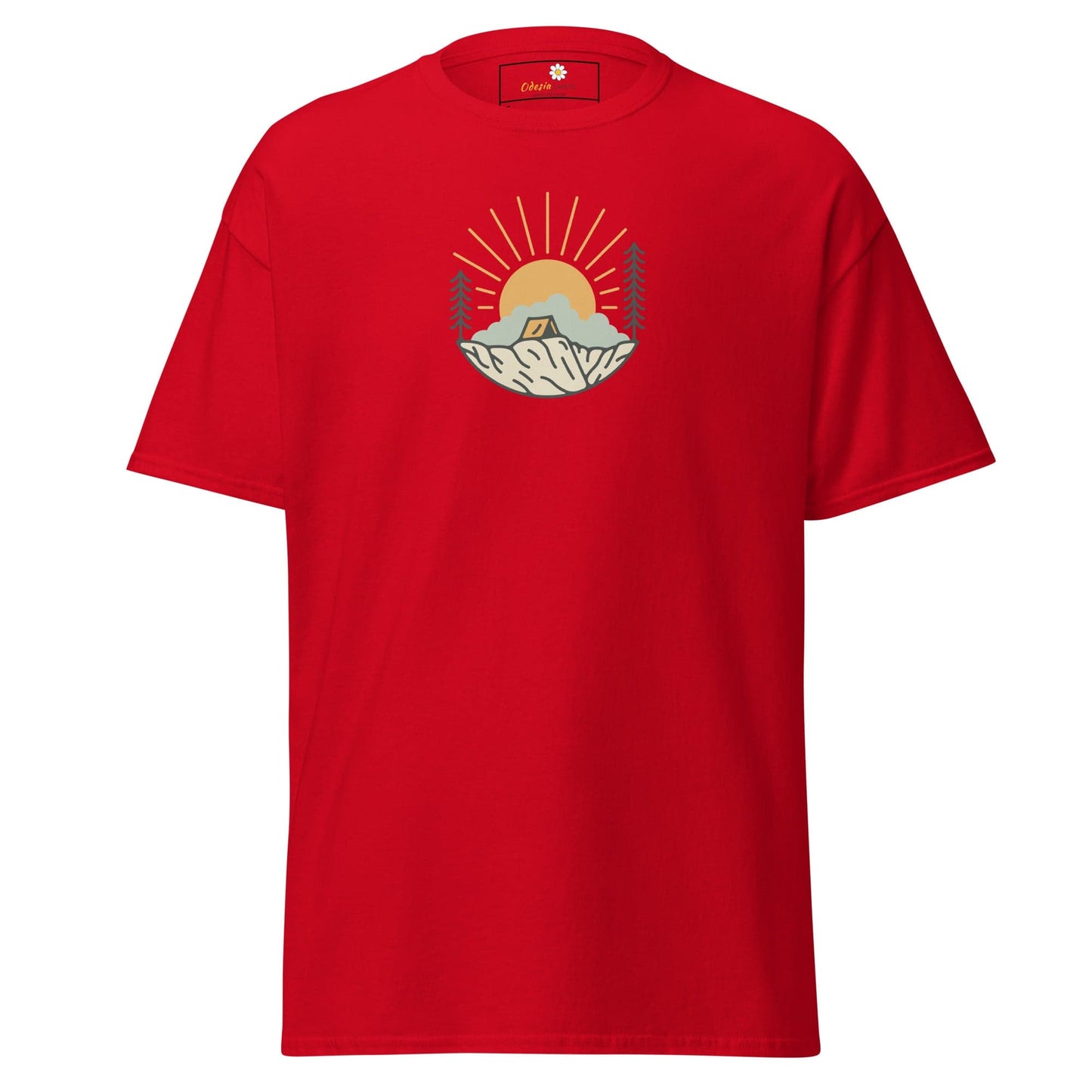 Unisex classic tee - MISC SUNNY CIRCLE - REGULAR - Red / S