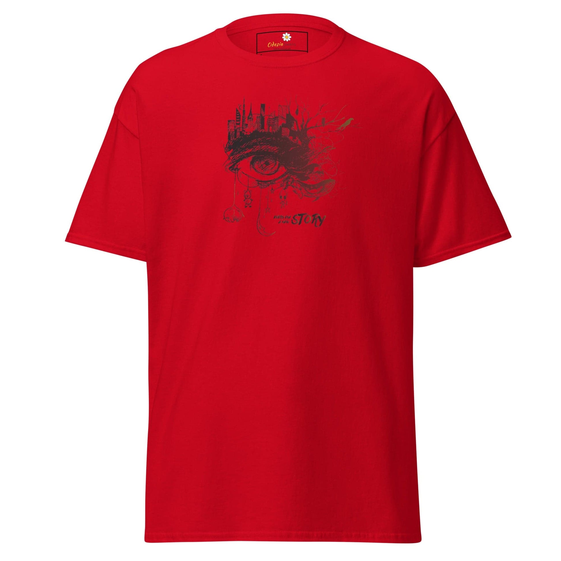 Unisex classic t-shirt - FANTASY EYE STORY - REGULAR - Red / S