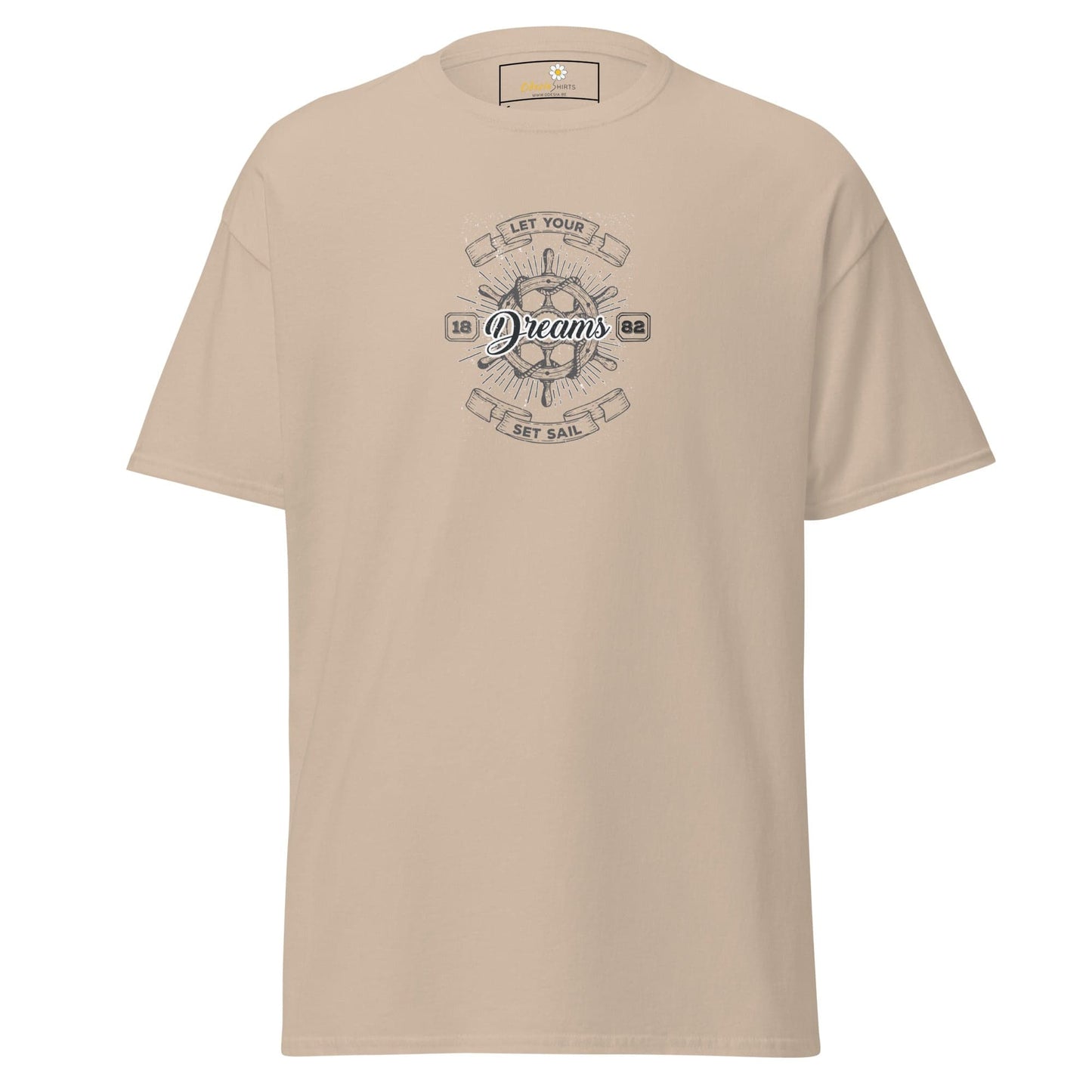 Unisex classic tee - MISC DREAMS SET SAIL - REGULAR - Sand / S