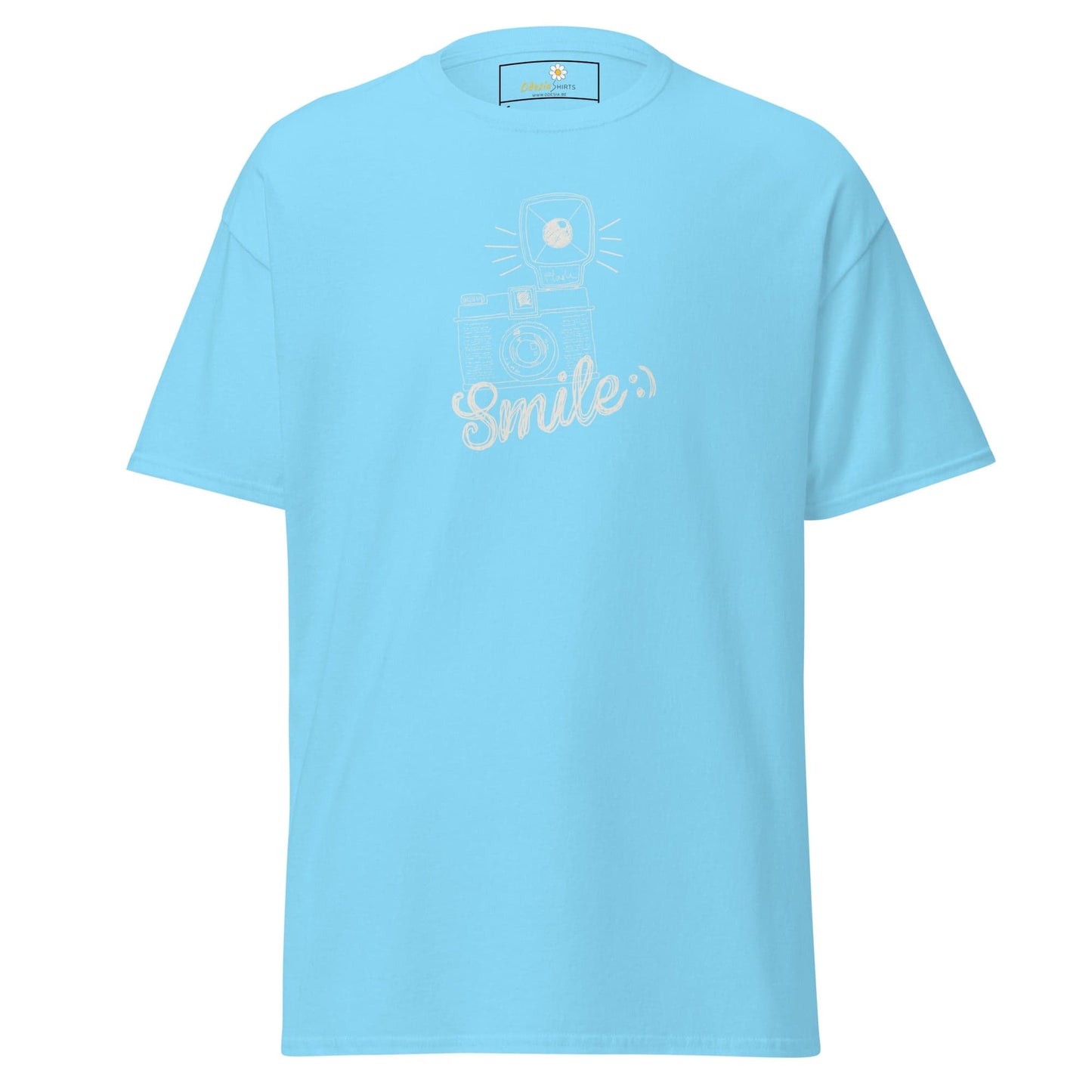Unisex classic tee - MISC SMILE - REGULAR - Sky / S