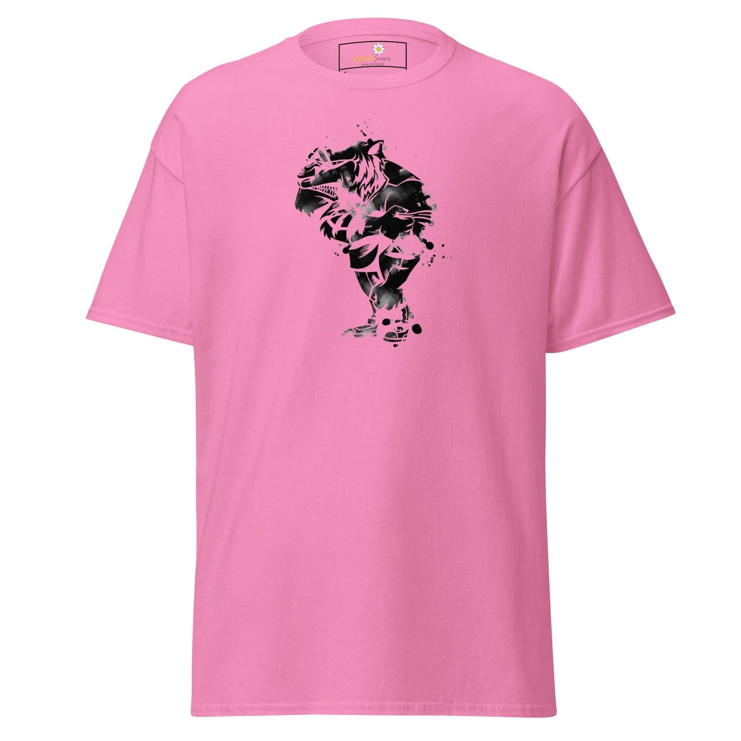 Unisex classic t-shirt - FANTASY STRANGE DUDE - REGULAR - Azalea / S