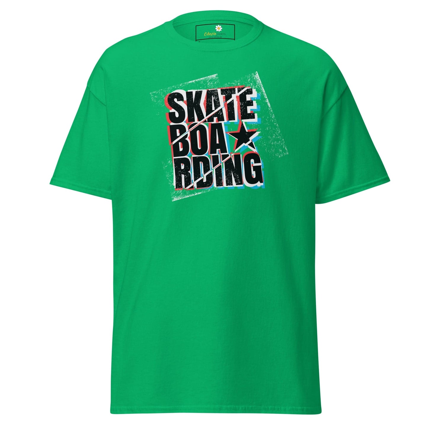 Unisex classic t-shirt - URBAN SPORT SKATEBOARDING - REGULAR - Irish Green / S