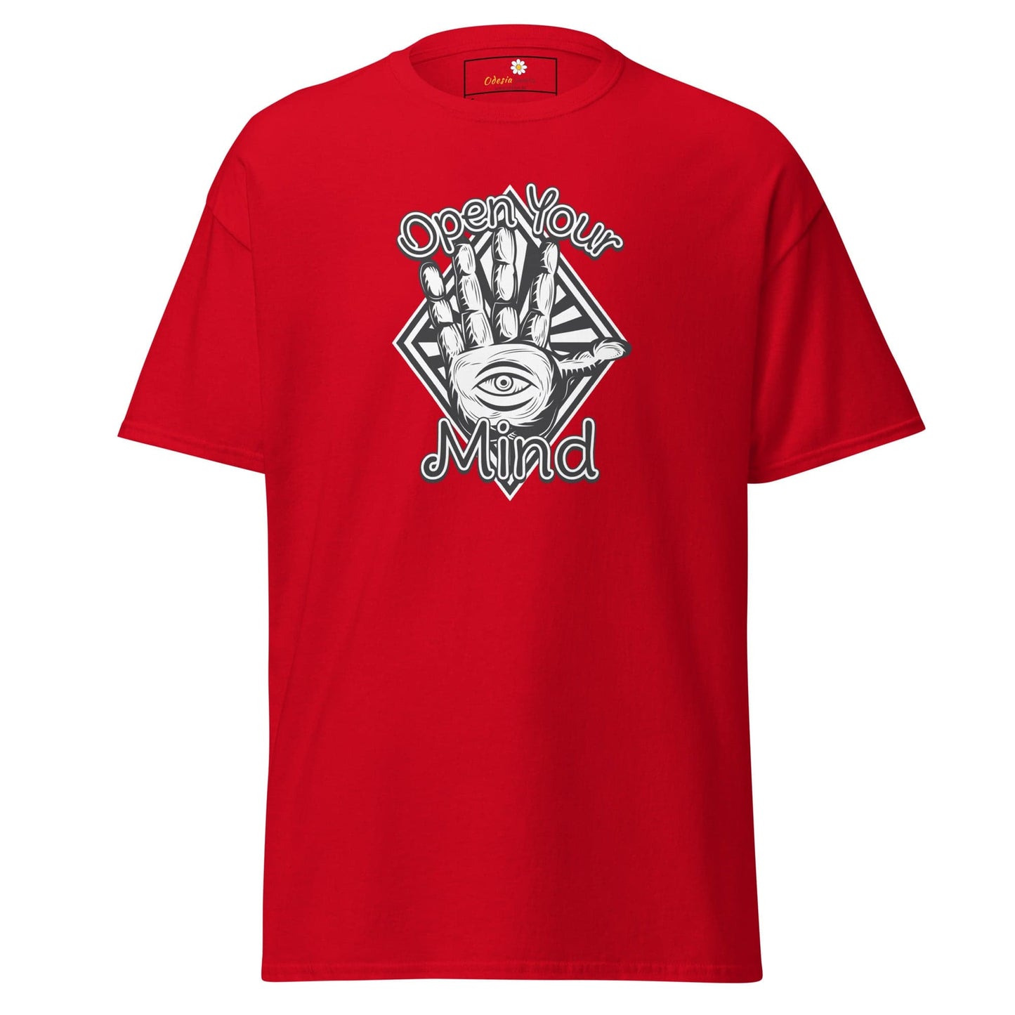 Unisex classic t-shirt - MYSTIC OPEN YOUR MIND - REGULAR - Red / S