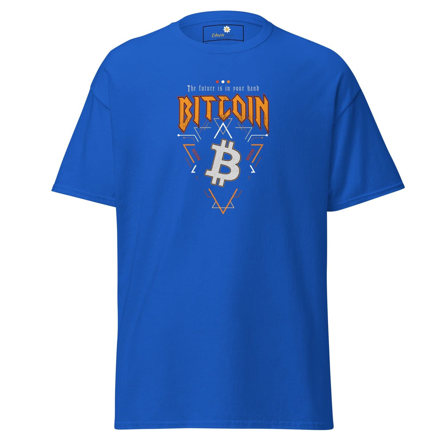 Unisex classic t-shirt - MISC BITCOIN YOUR FUTURE - REGULAR - Royal / S