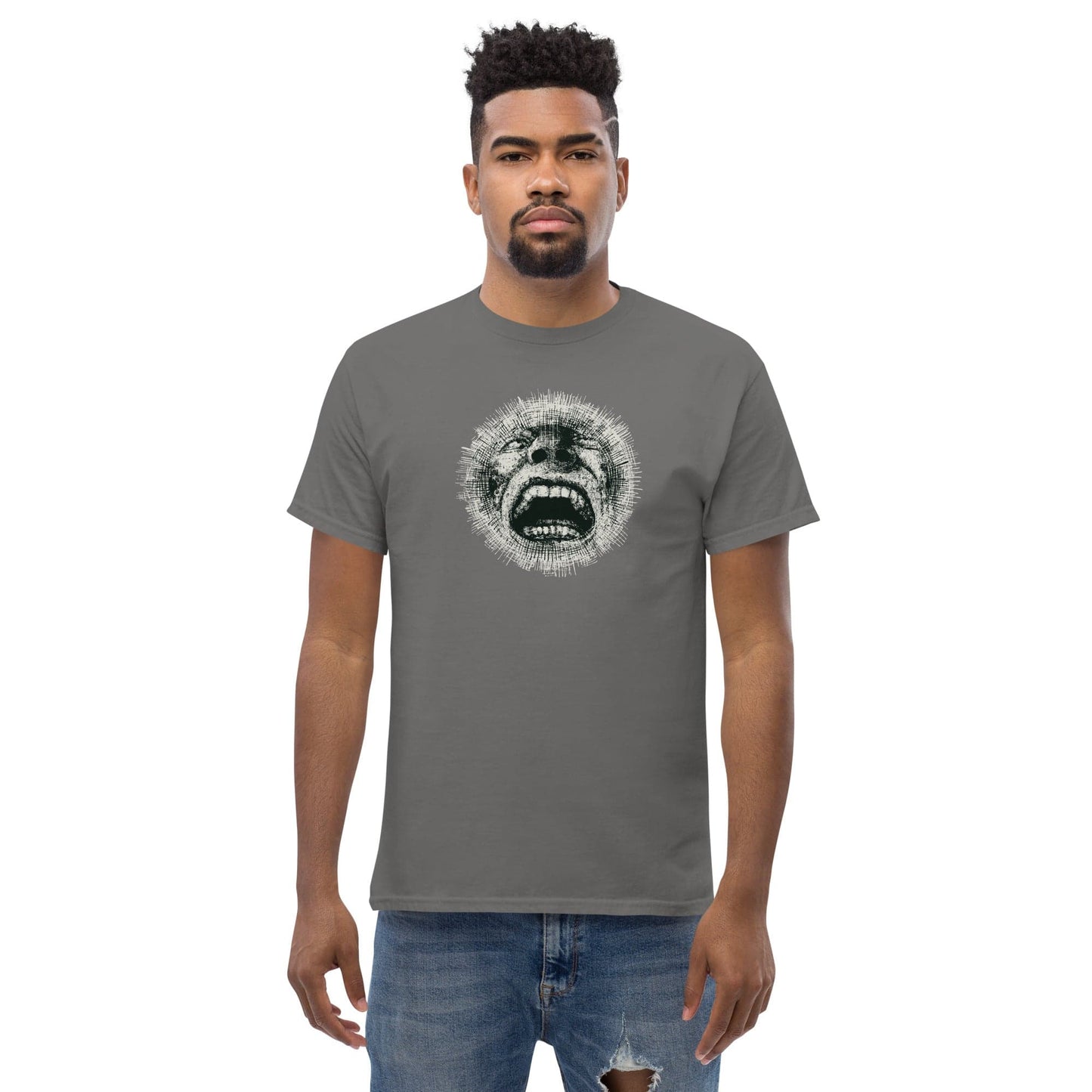 T-shirt Design Tee • Men / Women • [2xl-5xl] - Charcoal / 2xl