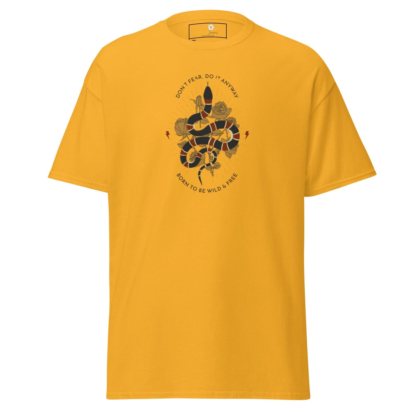 T-shirt Design Tee • Men / Women • [2xl-5xl] - Gold / 2xl