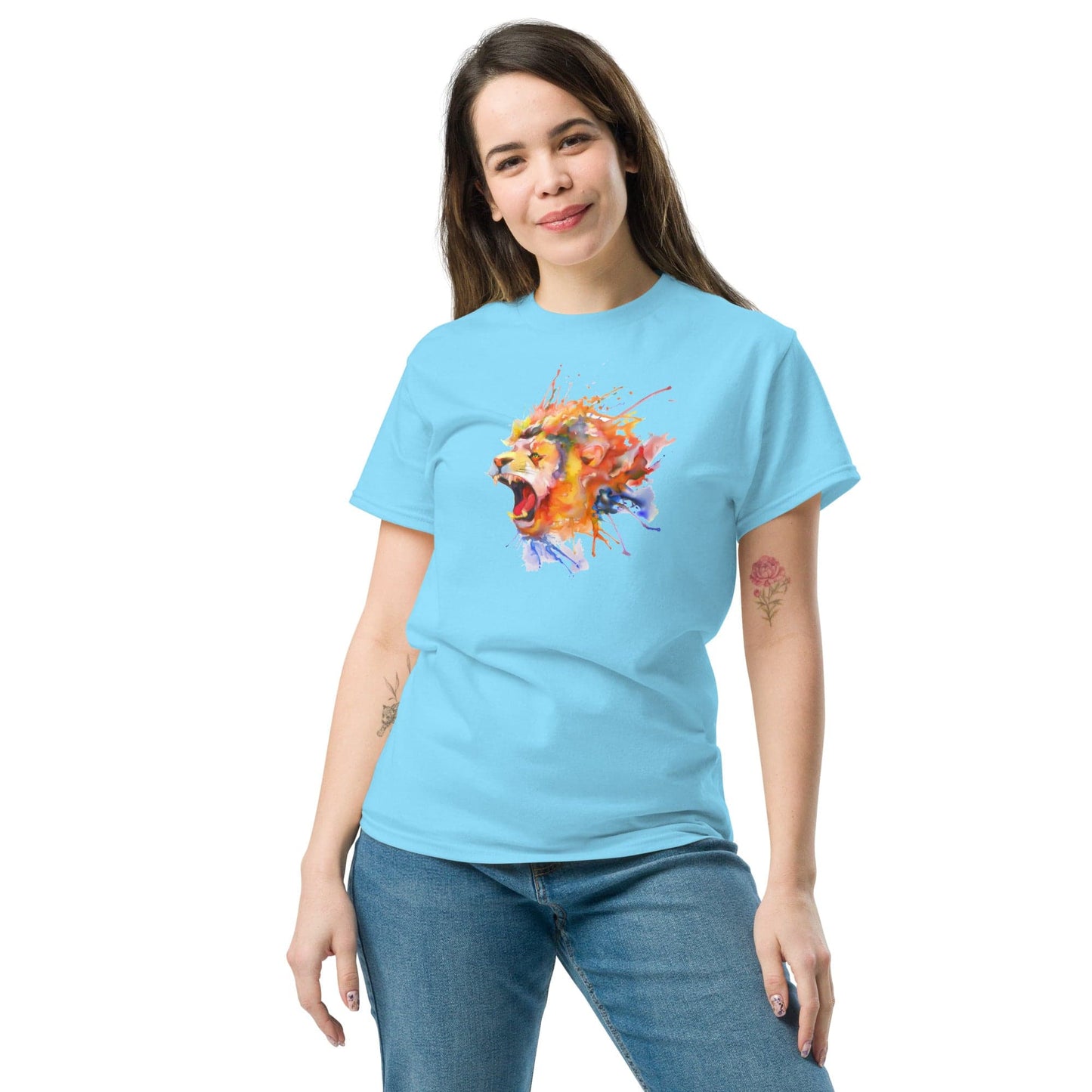 T-shirt Design Tee • Men / Women • [2xl-5xl] - Sky / 2xl